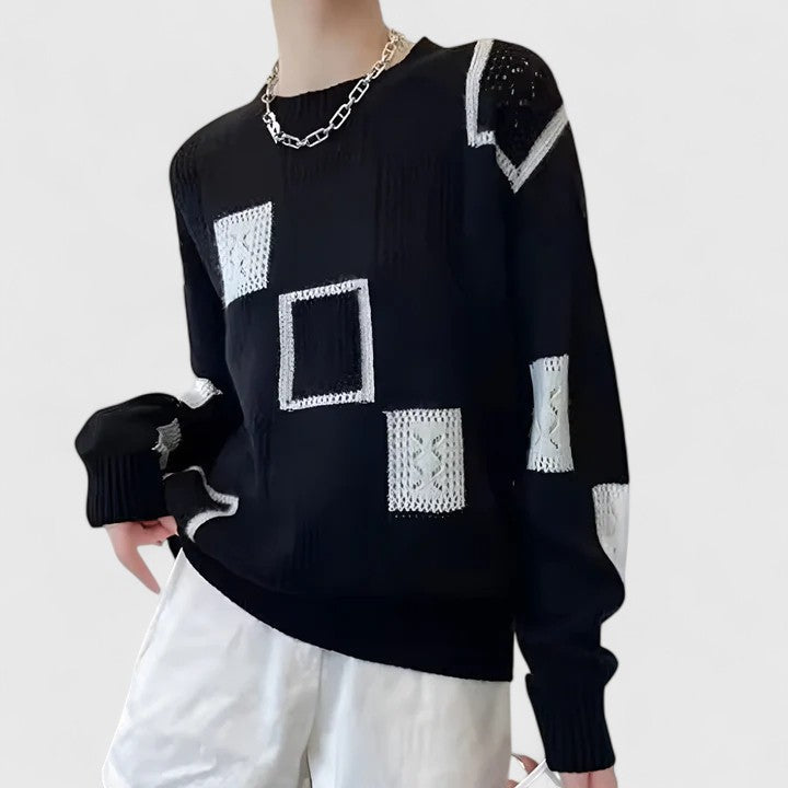 Nancy | Sophisticated Sweater - Black