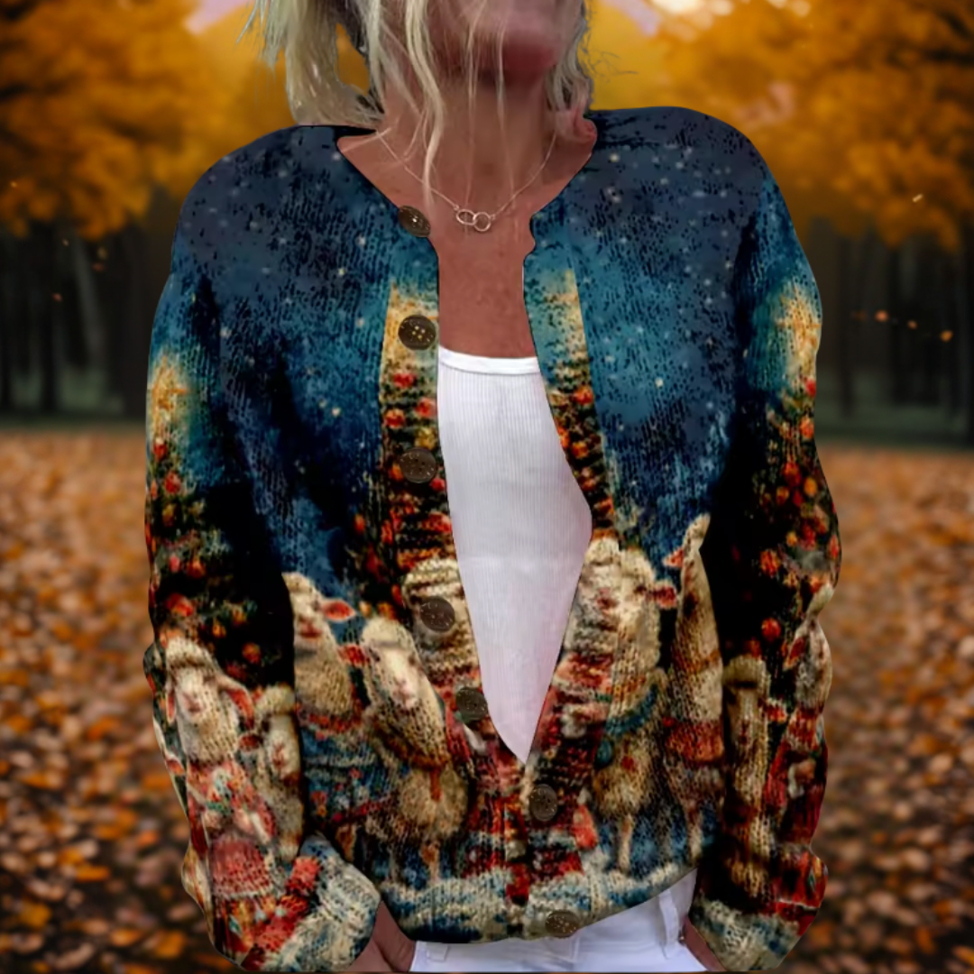 Gladys | Beautiful Cardigan - MultiColor