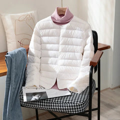 Janet | Novalee – Classic Lightweight Jacket - White