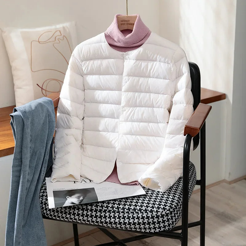 Janet | Novalee – Classic Lightweight Jacket - White