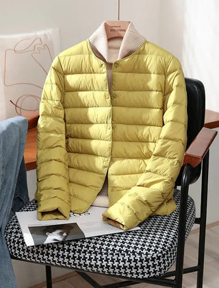 Janet | Novalee – Classic Lightweight Jacket - Yellow