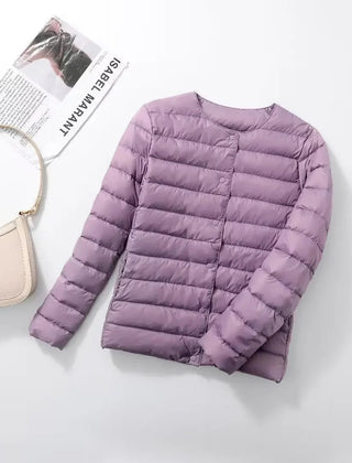 Janet | Novalee – Classic Lightweight Jacket - Light Purple