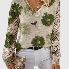 Jean | Elegant Cardigan - Green