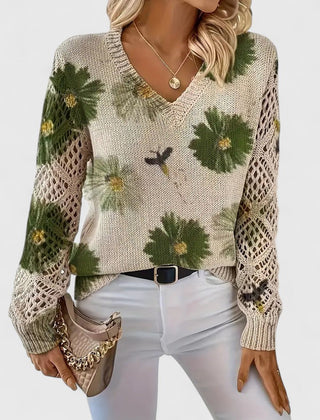 Jean | Elegant Cardigan - Green