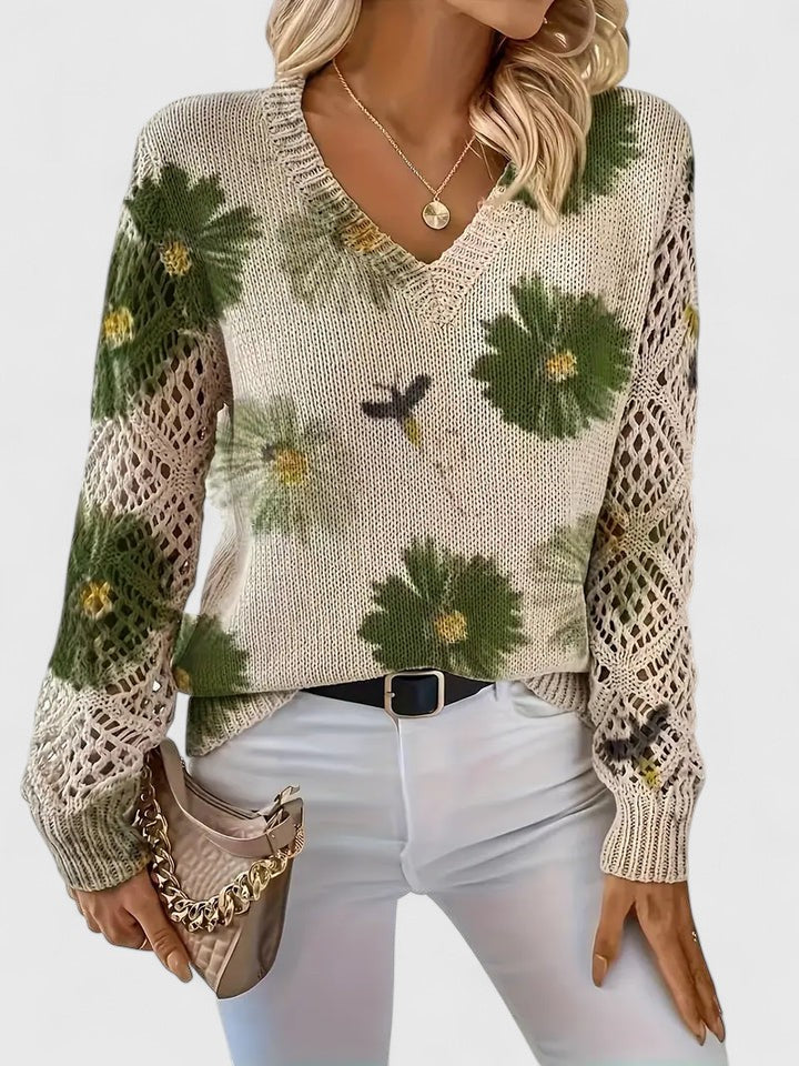 Jean | Elegant Cardigan - Green