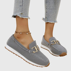 Julie | Orthopedic Slip-On Sneakers - Gray