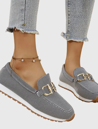 Julie | Orthopedic Slip-On Sneakers - Gray