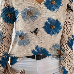 Jean | Elegant Cardigan - Blue
