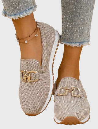 Julie | Orthopedic Slip-On Sneakers - Beige